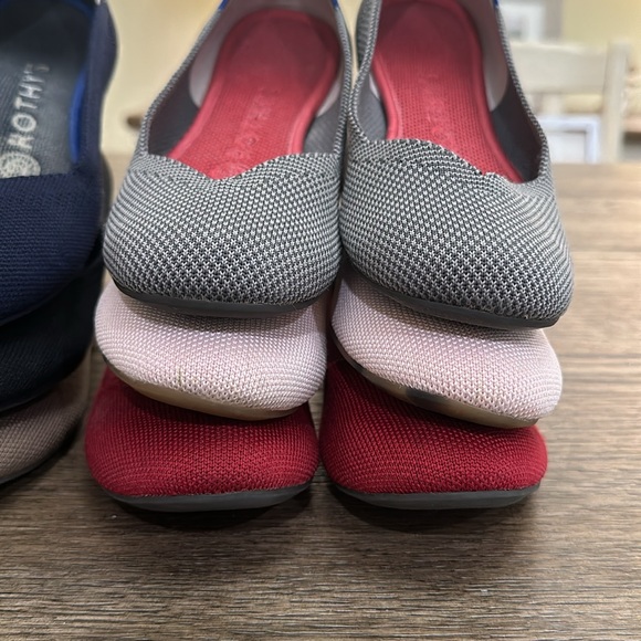Six pairs of Rothy’s size 6 shoes - Picture 12 of 15